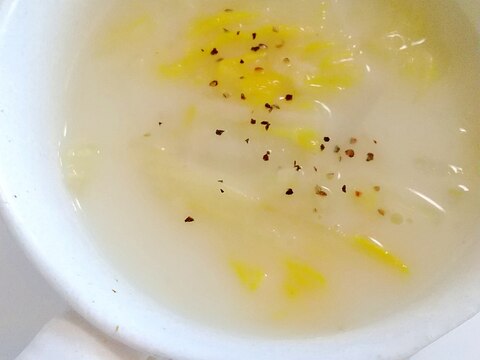 時短！白菜とジャガイモのポタージュ風スープ